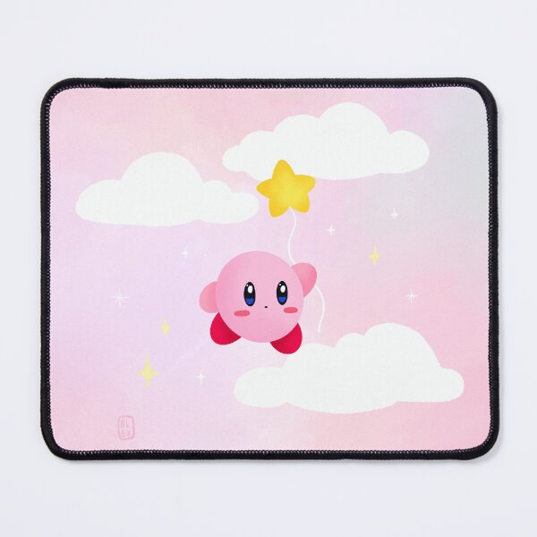 Item preview, Kirby in the Clouds designed and sold by The Mossy Toadstool.