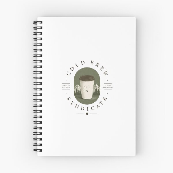 Item preview, Cold Brew Syndicate Logo designed and sold by Fictional-Co.