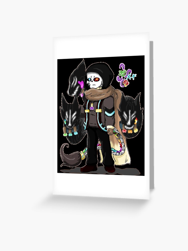 Ink Sans Greeting Cards for Sale