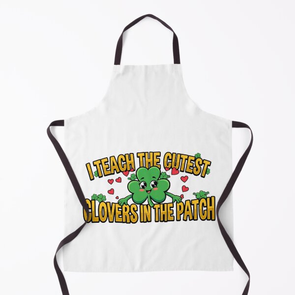 Item preview, lucky classroom I Teach the cutest clovers teacher St Patrick's Day designed and sold by ArtDesignTp.