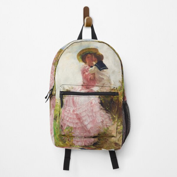 Item preview, Mother and Child The Kiss Charles Sims Painting designed and sold by ArtUnova.