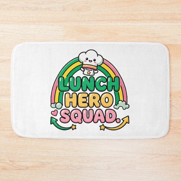 Item preview, cafeteria school lunch hero squad funny lunch crew design designed and sold by ArtDesignTp.