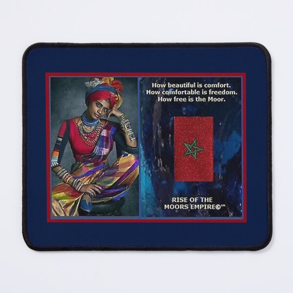 Item preview, Mu’ur (UM) Empire™ al-Benhadiel©™ design, How beautiful, background sapphire designed and sold by HardyKnitDesign.