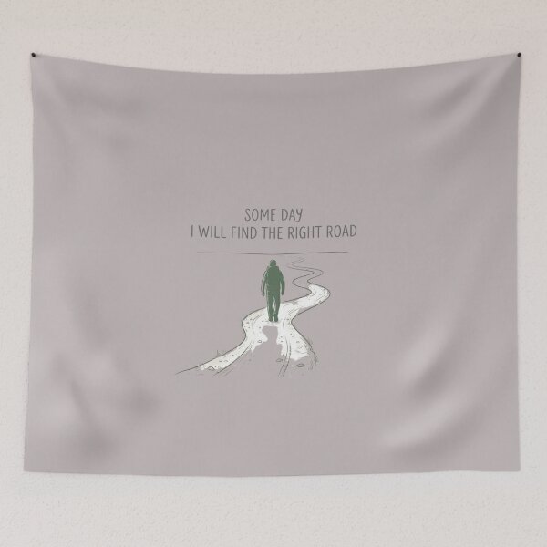 Item preview, The Right Road Ahead designed and sold by GrzegorzTravels.