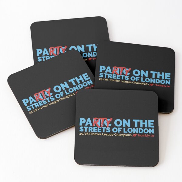 Item preview, Arsenal Party on the Streets of London designed and sold by ThinkCitron.