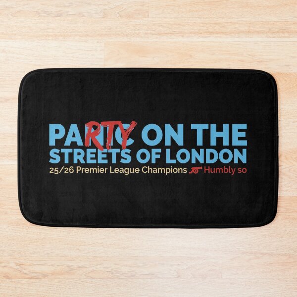 Item preview, Arsenal Party on the Streets of London designed and sold by ThinkCitron.