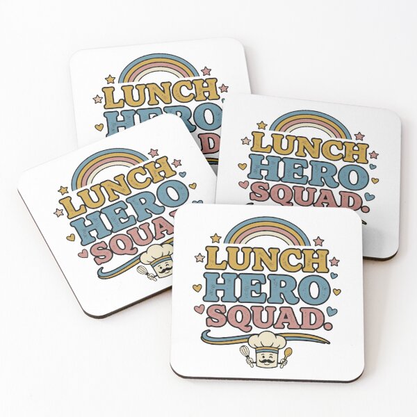 Item preview, funny  school lunch hero squad  crew cafeteria hero squad designed and sold by ArtDesignTp.
