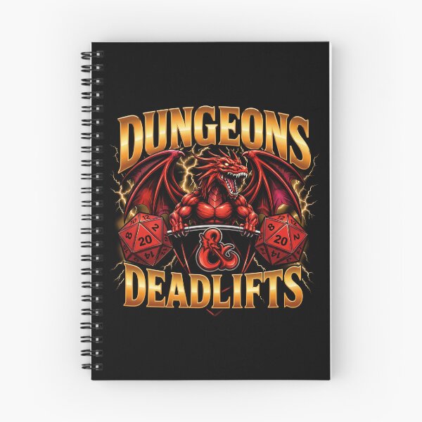 Item preview, Dungeons and Deadlifts Dragon designed and sold by queenzoid.