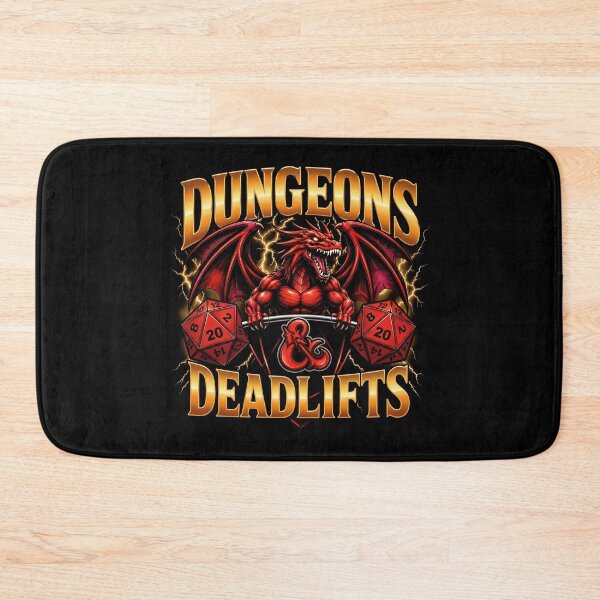 Item preview, Dungeons and Deadlifts Dragon designed and sold by queenzoid.
