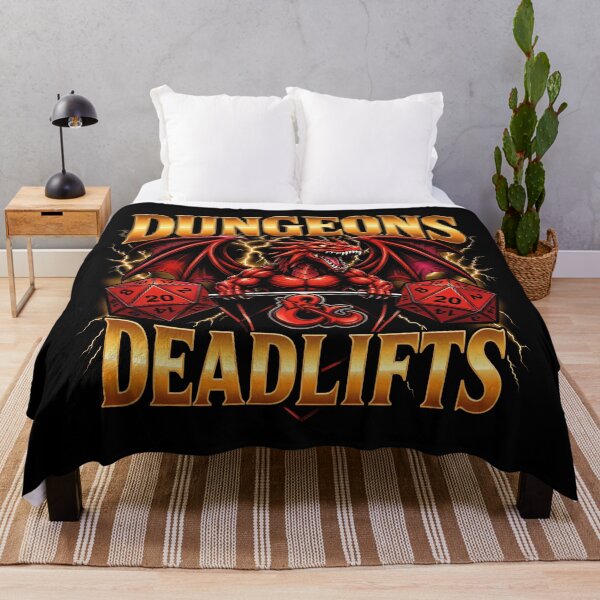 Item preview, Dungeons and Deadlifts Dragon designed and sold by queenzoid.