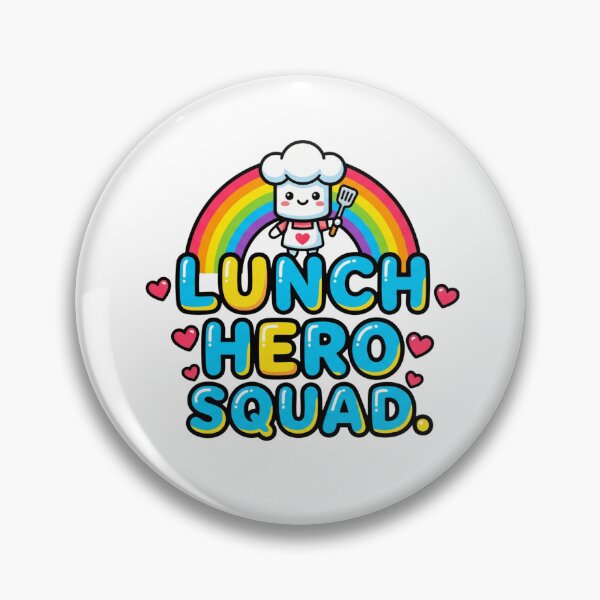 Item preview, lunch hero squad funny cafeteria team design designed and sold by ArtDesignTp.