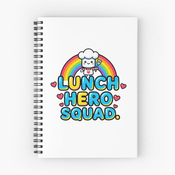 Item preview, lunch hero squad funny cafeteria team design designed and sold by ArtDesignTp.