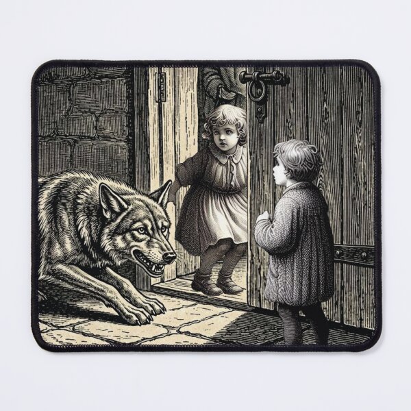 Item preview, The Wolf Is at the Door designed and sold by Rich La Bonté.