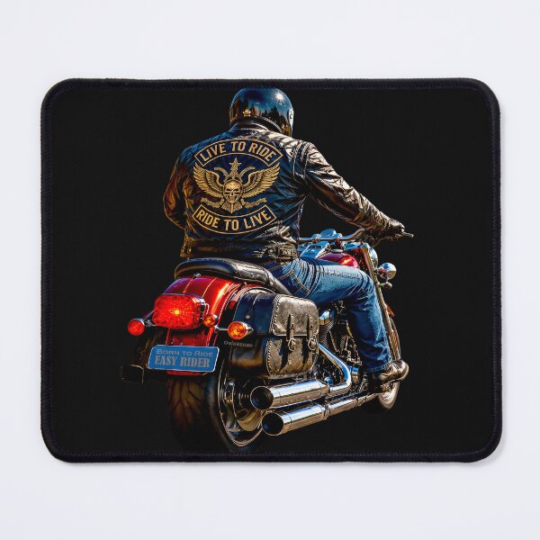 Item preview, BORN TO RIDE - LIVE TO RIDE - Easy Rider designed and sold by DBM Photo Art 1.
