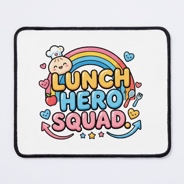 Item preview, funny lunch hero squad school cafeteria gift designed and sold by ArtDesignTp.