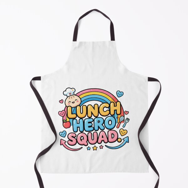Item preview, funny lunch hero squad school cafeteria gift designed and sold by ArtDesignTp.