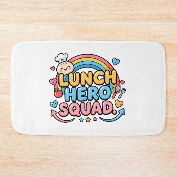 Item preview, funny lunch hero squad school cafeteria gift designed and sold by ArtDesignTp.