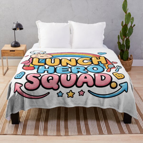 Item preview, funny lunch hero squad school cafeteria gift designed and sold by ArtDesignTp.