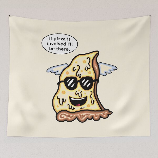 Item preview, I'll Be There If There Is Pizza designed and sold by MM92.