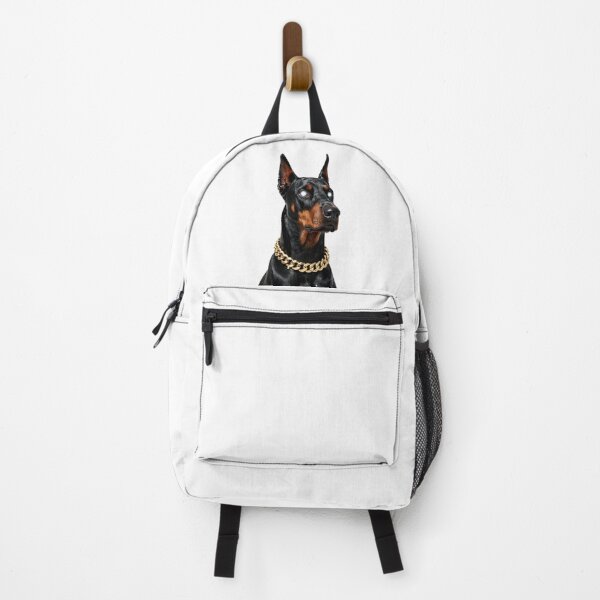 Item preview, The Obsidian Doberman - Dark Luxury Streetwear Art designed and sold by Chrome cinematic.