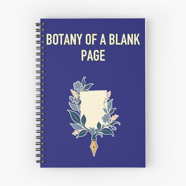 Item preview, Botany of a Blank Page - Fountain Pen Floral Art designed and sold by LevelUpLab.
