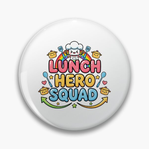 Item preview, cafeteria hero squad funny school lunch staff designed and sold by ArtDesignTp.