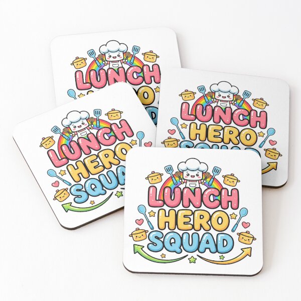 Item preview, cafeteria hero squad funny school lunch staff designed and sold by ArtDesignTp.
