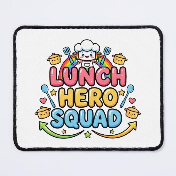 Item preview, cafeteria hero squad funny school lunch staff designed and sold by ArtDesignTp.