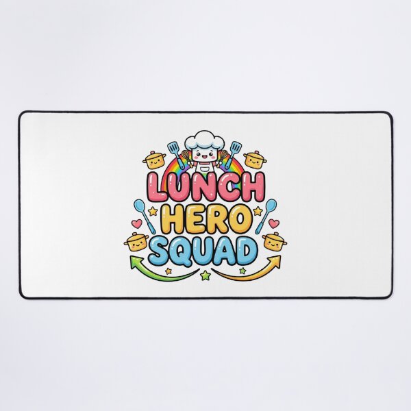 Item preview, cafeteria hero squad funny school lunch staff designed and sold by ArtDesignTp.