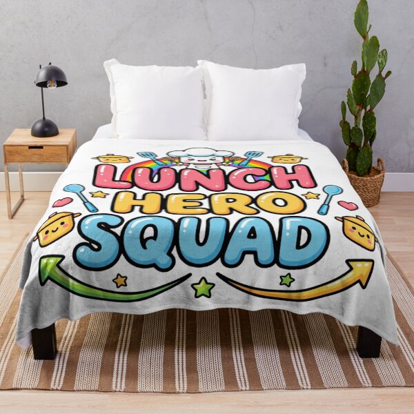 Item preview, cafeteria hero squad funny school lunch staff designed and sold by ArtDesignTp.