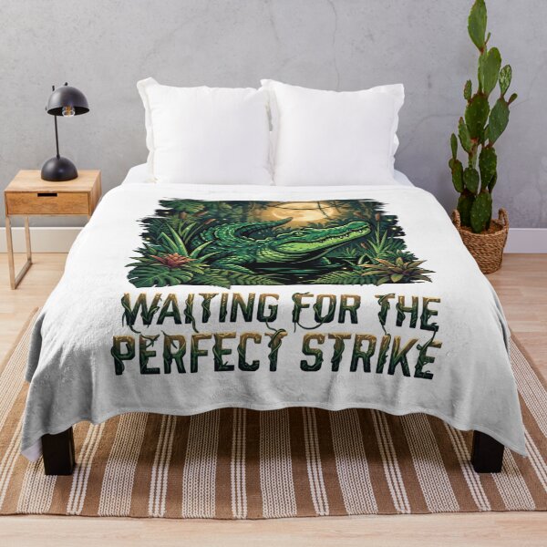 Item preview, Waiting For The Perfect Strike designed and sold by WearTheVibe Store.
