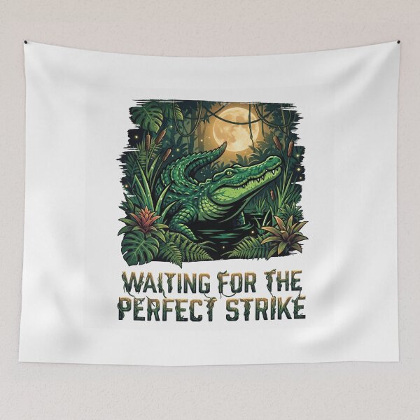 Item preview, Waiting For The Perfect Strike designed and sold by WearTheVibe Store.
