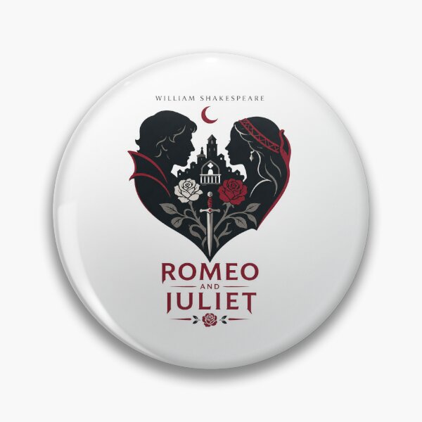 Item preview, Minimalist Romeo and Juliet designed and sold by Einkco.