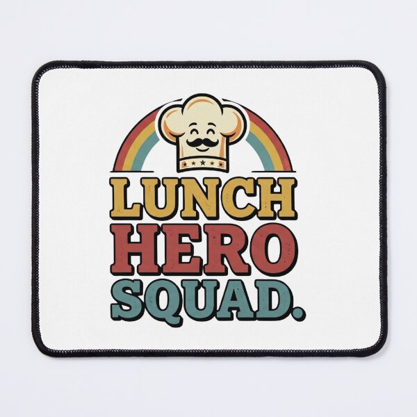 Item preview, funny school lunch hero lunch crew design designed and sold by ArtDesignTp.