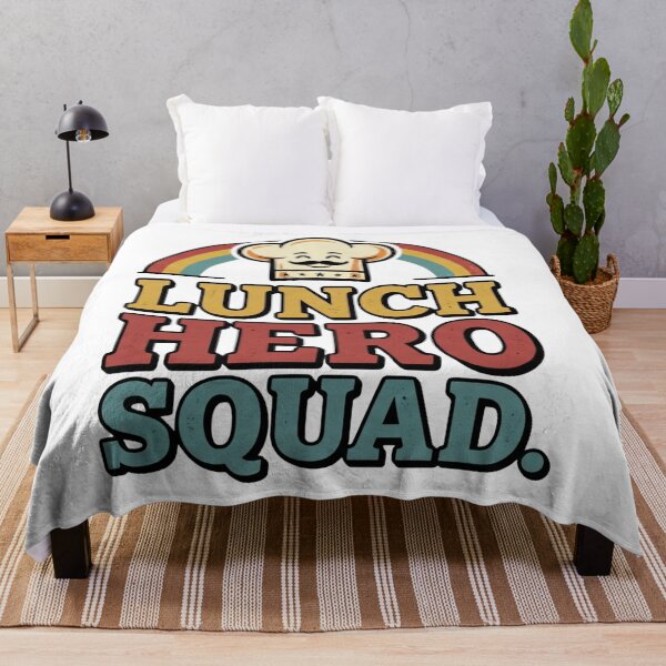 Item preview, funny school lunch hero lunch crew design designed and sold by ArtDesignTp.