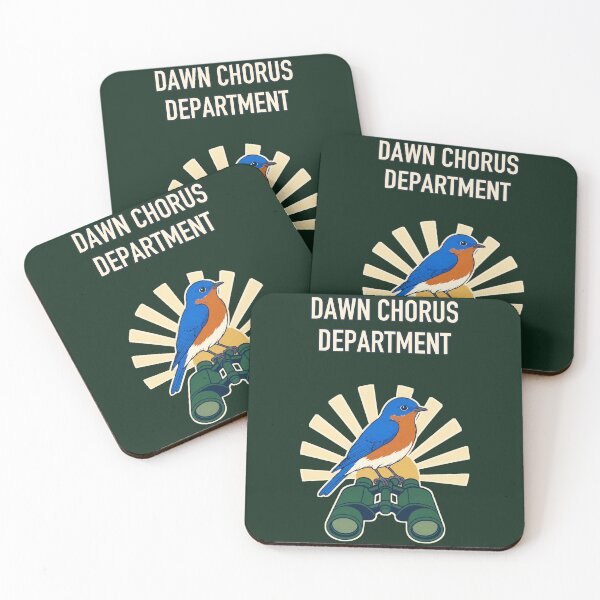 Item preview, Dawn Chorus Department - Eastern Bluebird Birding Art designed and sold by LevelUpLab.