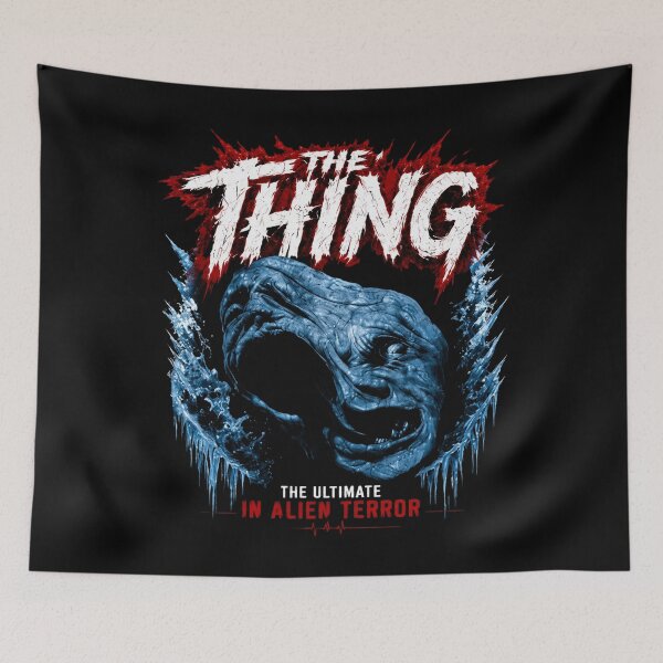Item preview, The Thing Retro Alien Horror designed and sold by KeveElise.
