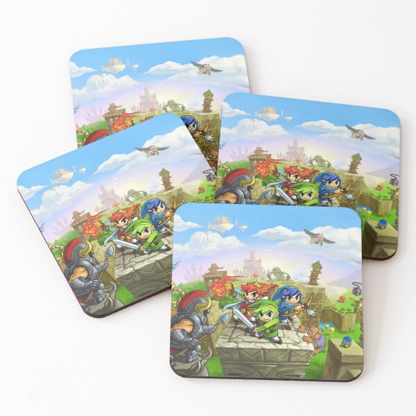 Item preview, Triforce Heroes Print designed and sold by GameGraphicsGalore.
