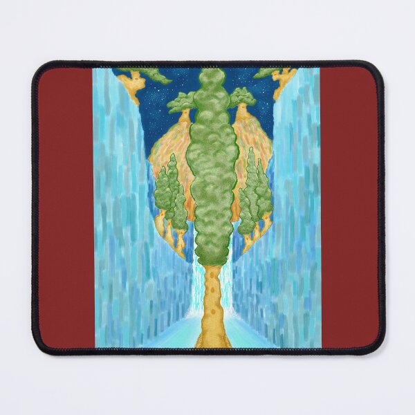 Item preview, Fantastical tree village in a valley designed and sold by greenPQBstudio.