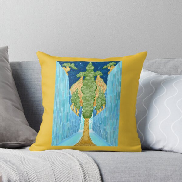 Item preview, Fantastical tree village in a valley designed and sold by greenPQBstudio.