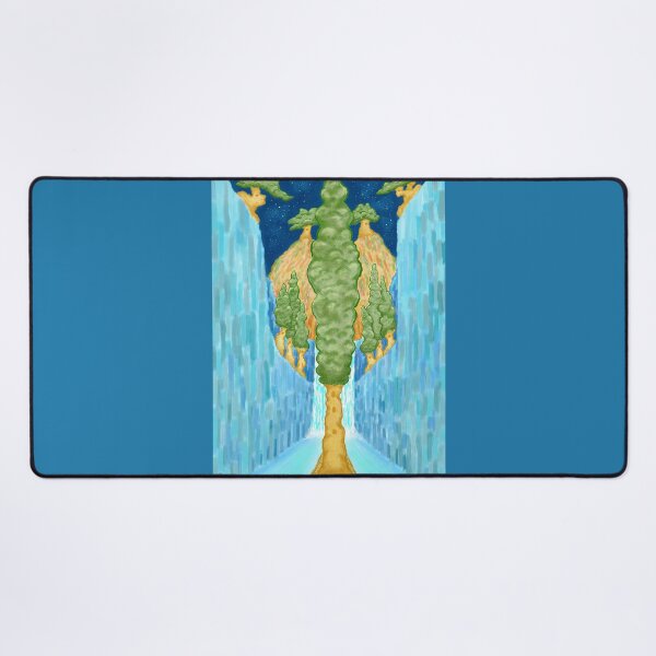 Item preview, Fantastical tree village in a valley designed and sold by greenPQBstudio.