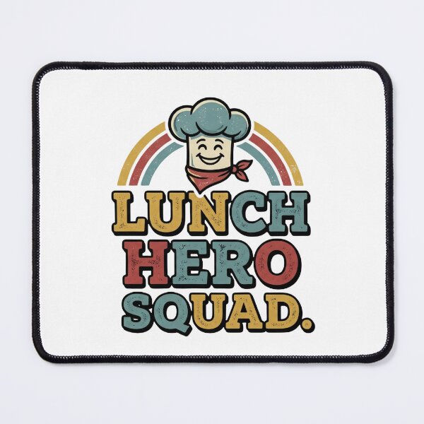 Item preview, school lunch hero squad funny cafeteria crew designed and sold by ArtDesignTp.