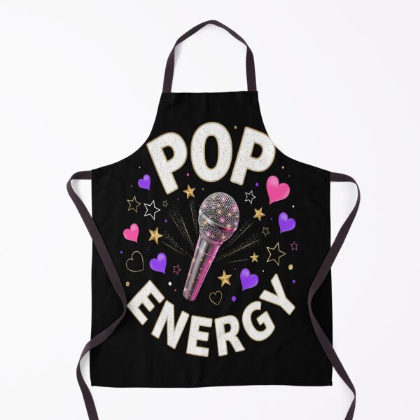 Item preview, Pop Energy – Glitter Microphone Pop Star Design designed and sold by Midnight Veil Designs.