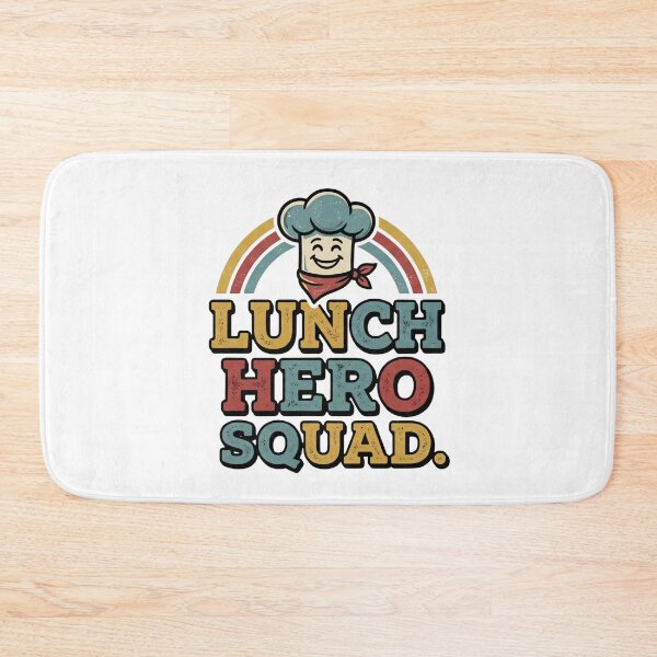 Item preview, school lunch hero squad funny cafeteria crew designed and sold by ArtDesignTp.