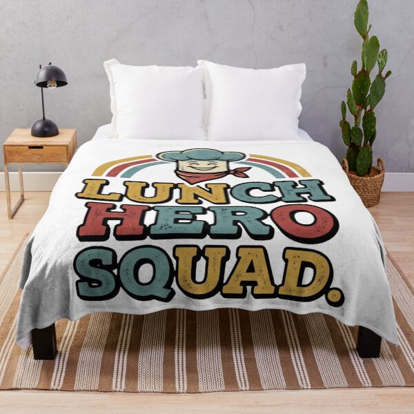 Item preview, school lunch hero squad funny cafeteria crew designed and sold by ArtDesignTp.