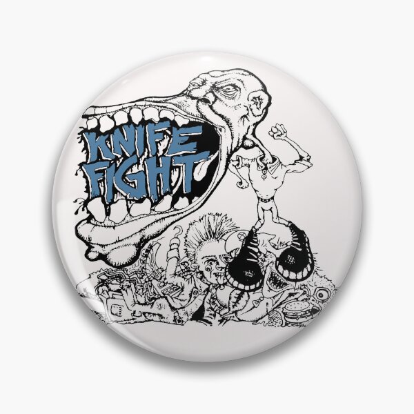 Item preview, Knife Fight  band  California hardcore   t shirt    designed and sold by popcult74.