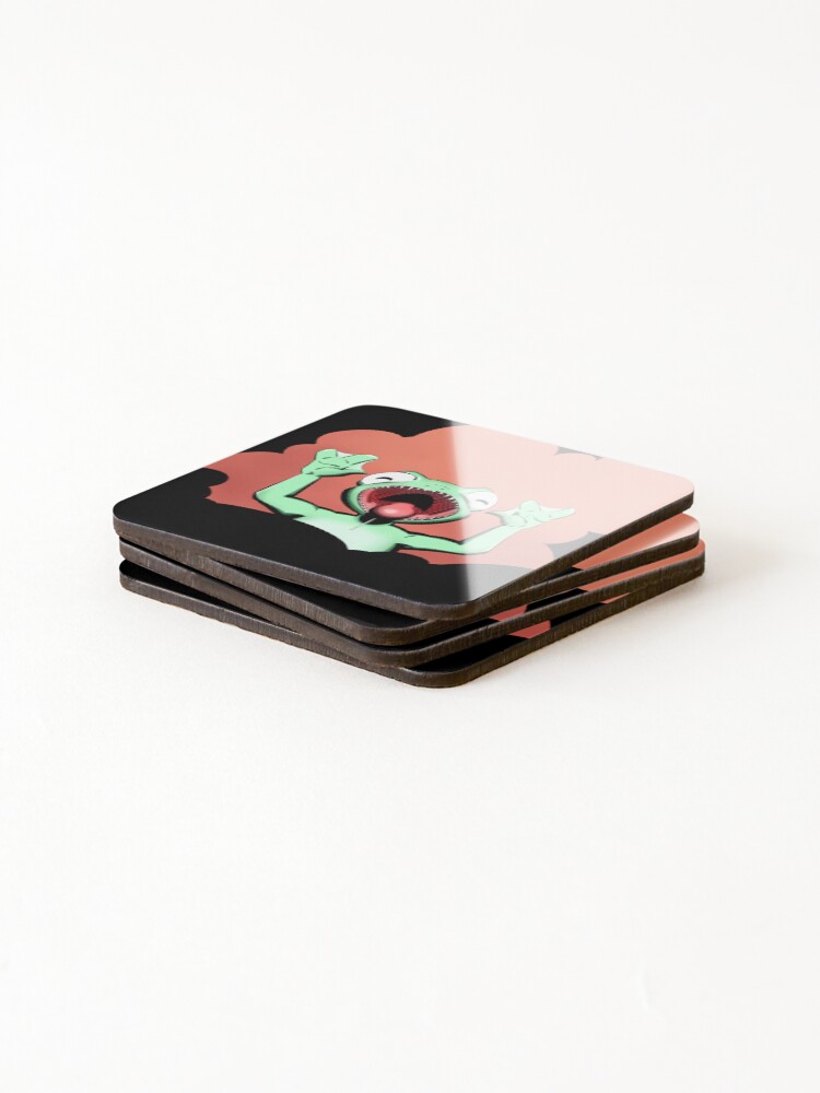 Thumbnail 4 of 5, Coasters (Set of 4), Mr. Lizard designed and sold by Ravilenny.