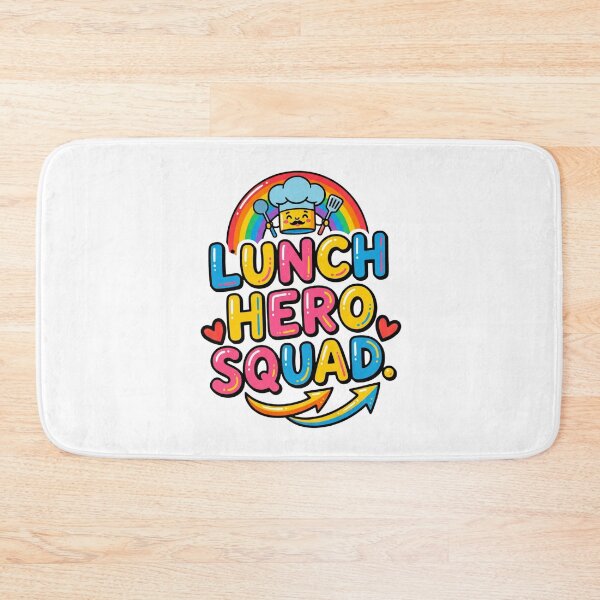 Item preview, school lunch hero squad cafeteria staff gift designed and sold by ArtDesignTp.