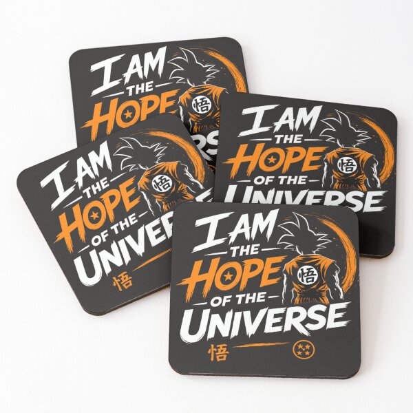 Item preview, I Am the Hope of the Universe – Anime Inspired Typography designed and sold by ArtisticHeart21.