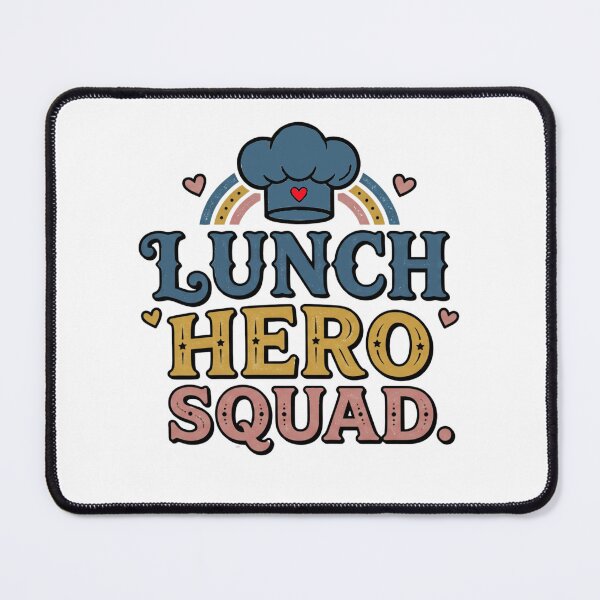 Item preview, school lunch hero squad funny cafeteria crew designed and sold by ArtDesignTp.